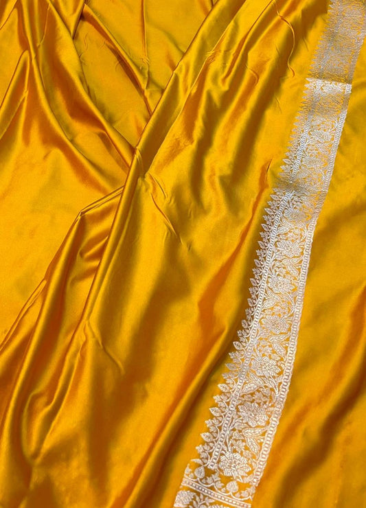 Banarasi Handloom Mashru Saree code-011