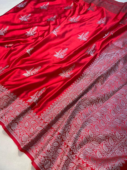Banarasi Handloom Mashru Saree code-010