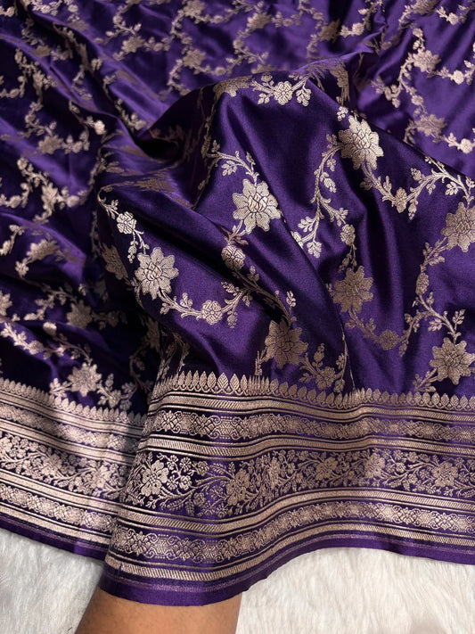 Banarasi Handloom Mashru Saree code-009