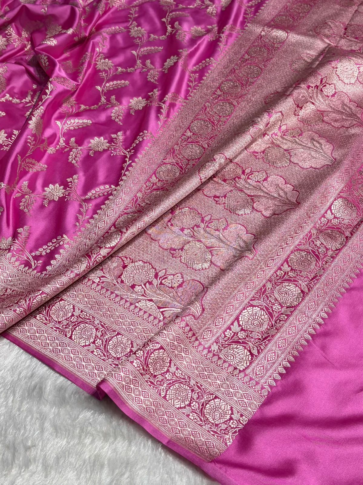 Banarasi Handloom Mashru Saree code-007