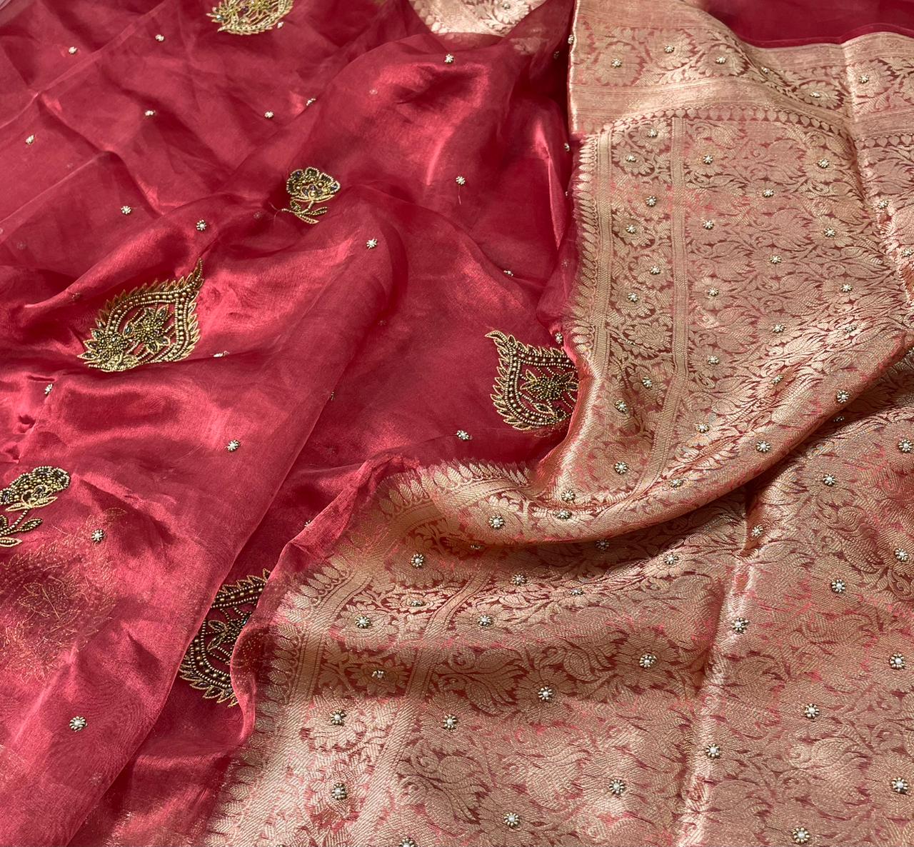 Banarasi Pure tissue Silk Sarees code-001