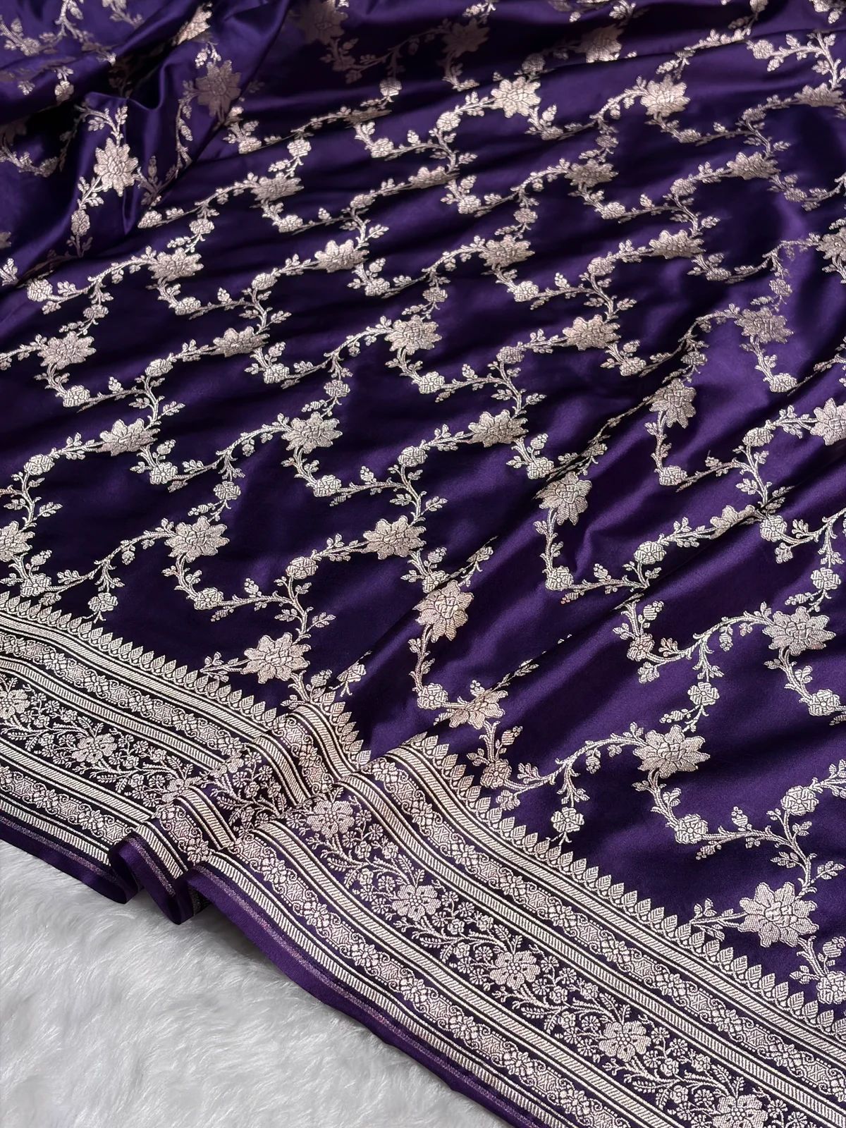 Banarasi Handloom Mashru Saree code-009
