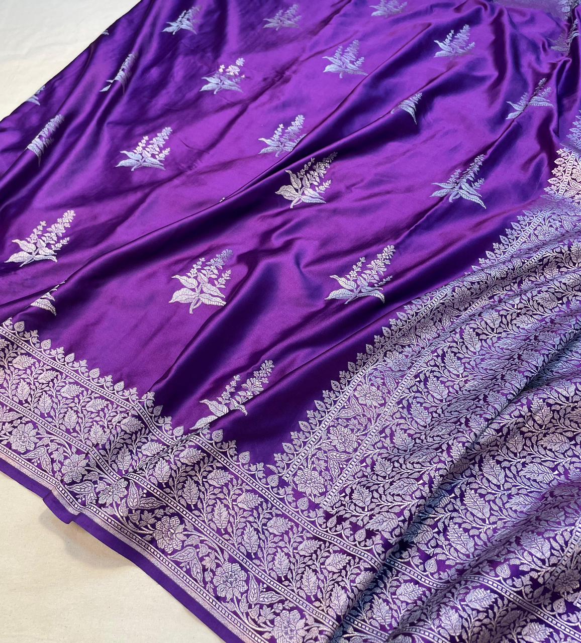 Banarasi Handloom Mashru Saree code-006