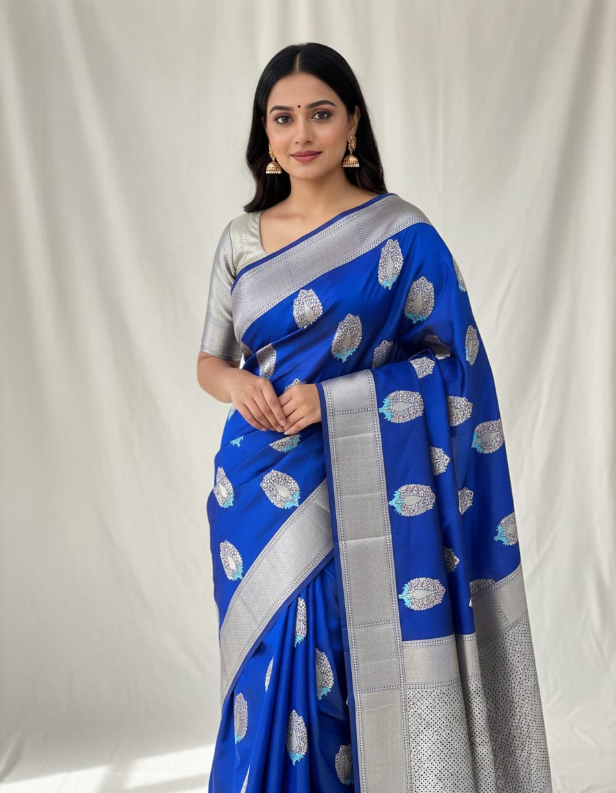 Banarasi Pure Katan Silk Banarasi code-001