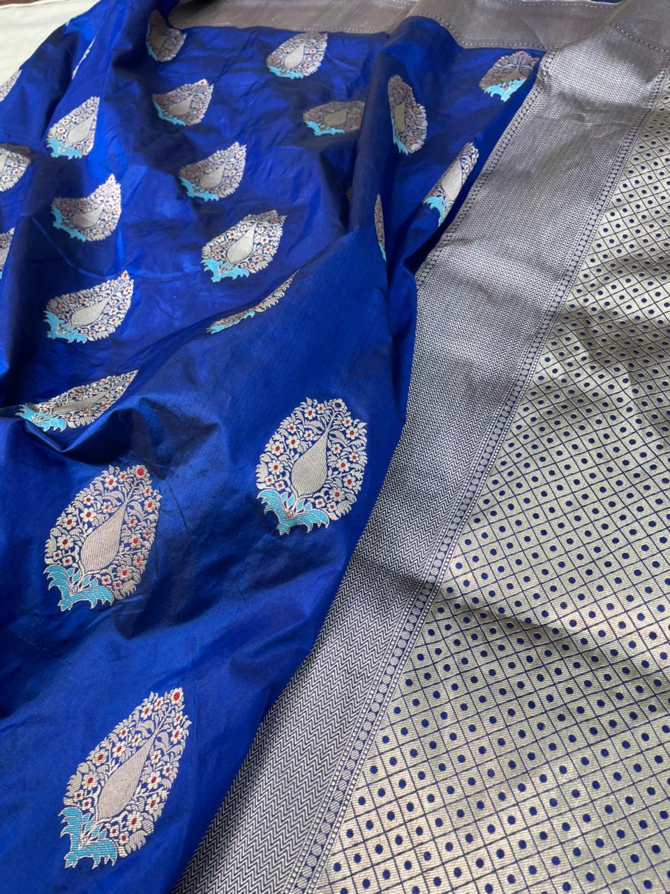 Banarasi Pure Katan Silk Banarasi code-001