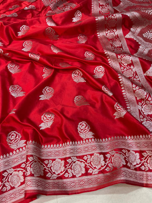 Banarasi Handloom Mashru Saree code-004
