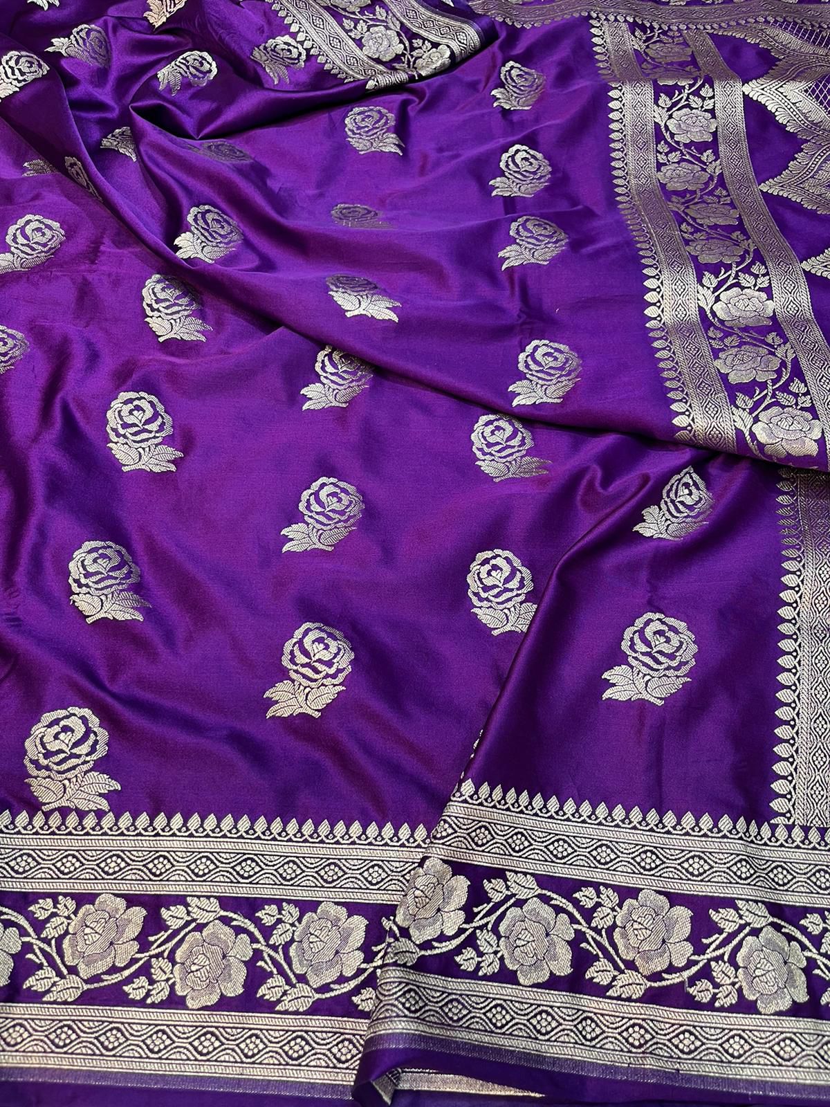Banarasi Handloom Mashru Saree code-003