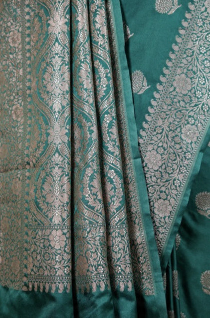 Banarasi Handloom Mashru Saree code-015