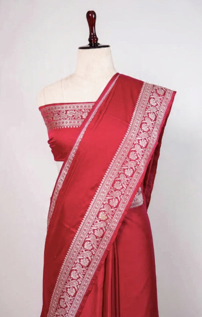 Banarasi Handloom Mashru Saree code-014